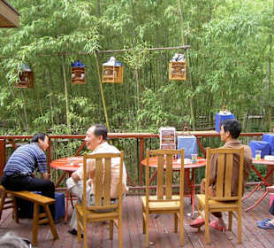 Spazierengehen auf chinesisch