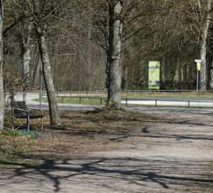 Schlosspark Schwanberg: der Neptunbrunnen