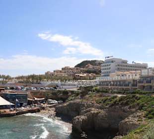 Uferstraße  richtung Cala Agulla