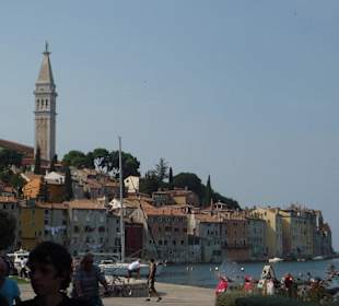 Blick auf die Altstadt von Rovinj