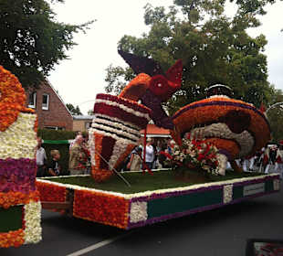 Aufwendige Blumendeko