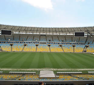 Blick von der Pressetribüne