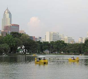 Park direkt in der Stadt