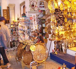 I negozi della medina di Hammamet