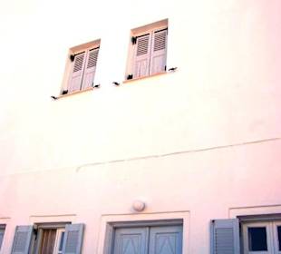 Santorin selbst im Bild Landschaft, Stadt