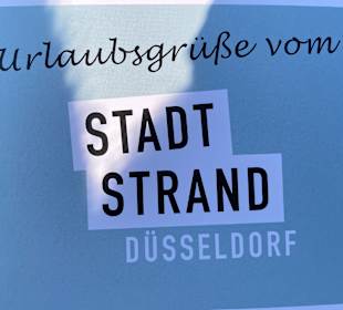 Stadtstrand-Düsseldorf Theodor-Heuss-Brücke