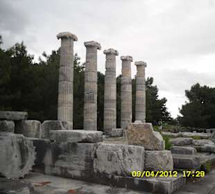 Priene, touristenleere Ruine, einen Ausflug wert