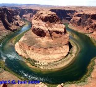 Horseshoe Bend - Colorado River Schleife