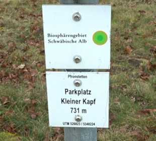 Wanderparkplatz Kleiner Kapf