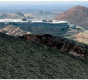 Restaurant und Teil des Nationalparks