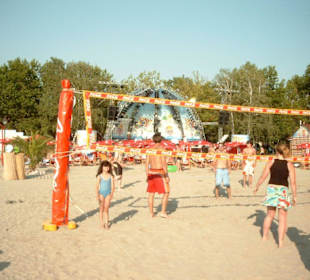 Am Strand von Siofok
