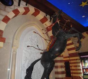 Reiterstatue im Gold Souk