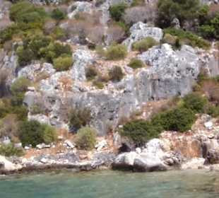 Kekova - versunkene Stadt im Mittelmeer