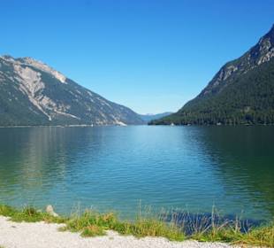 Der Blick über dem See
