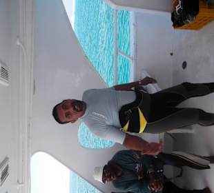 Alex unser Schnorchelführer