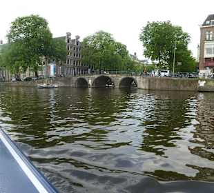 Auf den Grachten unterwegs