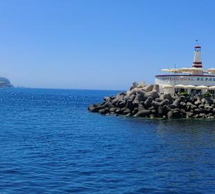 Der beste Ausblick > Vom Restaurant am Leuchttur;