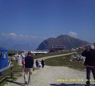 Aufstieg zum Gipfel Monte Baldo