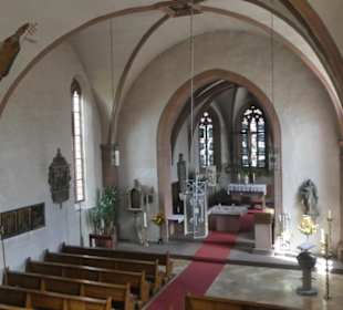 In der Dreifaltigkeitskirche von Aschach
