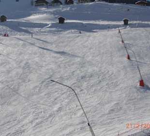 Piste, die zum Haus führt