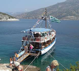 Mit Captain Andreas nach Samiopoula