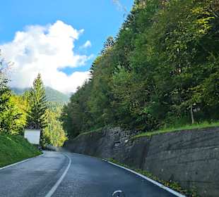 Umleitung z.Plöckenpass Panorama pur