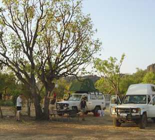 Camping im Windjana Gorge Nt. Park