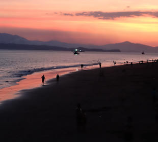 Sonnenuntergang bei Puntarenas 