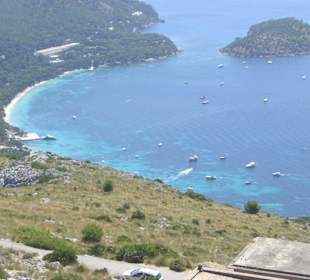 Ausblick Cap Formentor
