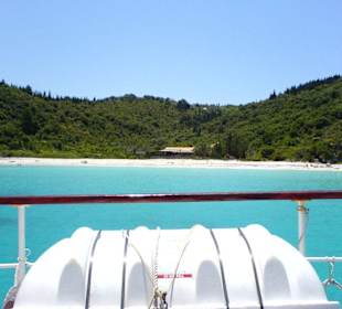 Eine Bucht von Antipaxos