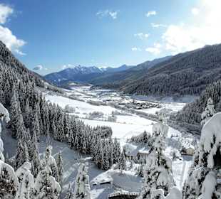 Winterlandschaft im Ridnauntal