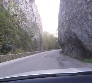 Bicaz-Klamm, ca 30 km vom Hotel entfernt