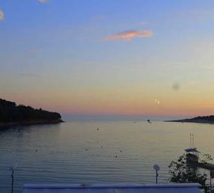 Banjole-Bucht  bei Sonnenuntergang