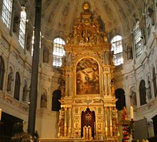 In St. Michael in der Münchner Fußgängerzone