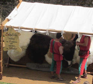 Mittelalterlichen Tage in der Festung