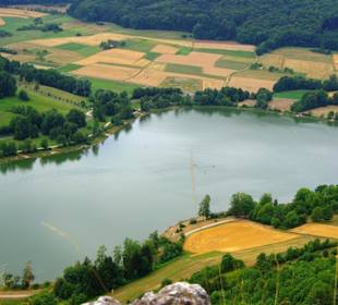 Der Stausee linker Bereich