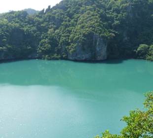Salzsee vom Aussichtspunkt