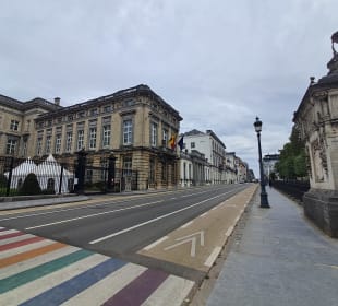  Palais de la Nation in Brüssel, Belgien 