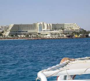 Aussicht vom Glasbodenboot nach der Abfahrt