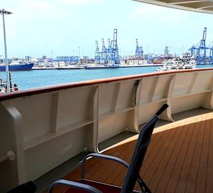 Hafen Las Palmas vom Schiff