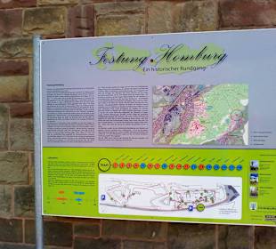 Burgruine Hohenburg in Homburg