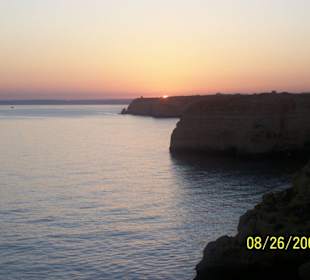 Zachód słońca na plaży