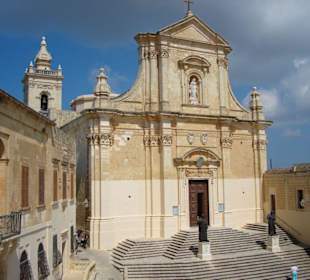 Die Kathedrale auf der Zitadella von Victoria