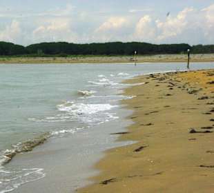 Am Ende von Bibione Yachthafengebiet