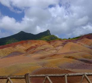 Die 7farbige Erde in Chamarel