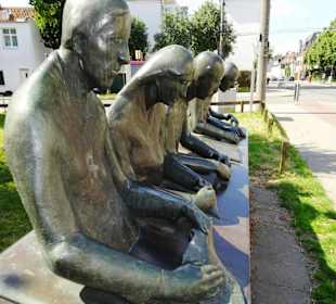 Das Zigarrenmacherdenkmal am Buntentorsteinweg