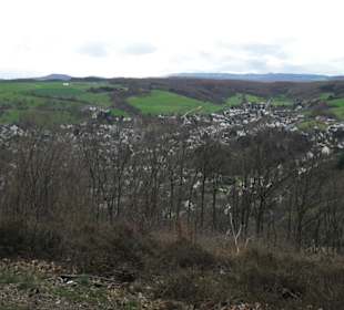 Blick auf Bad Breisig und Oberbreisig