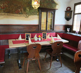 Blick in die Gaststube