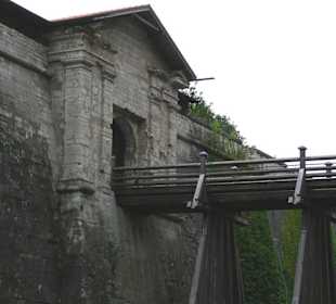 Keine Zugbrücke wurde nicht benötigt