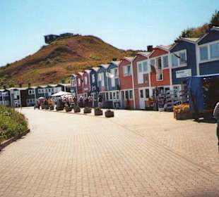 Hunmerbuden im Hafen